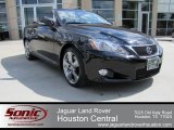 2010 Obsidian Black Lexus IS 350C Convertible #63671678