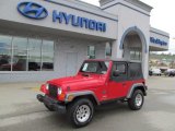 2004 Flame Red Jeep Wrangler X 4x4 #63671329