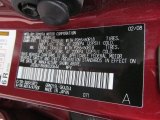2008 4Runner Color Code for Salsa Red Pearl - Color Code: 3Q3