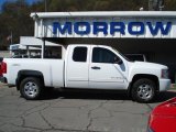 2009 Summit White Chevrolet Silverado 1500 LT Extended Cab 4x4 #63723406