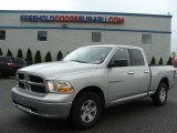 2012 Bright Silver Metallic Dodge Ram 1500 SLT Quad Cab 4x4 #63724006