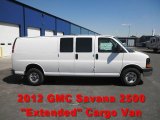 2012 Summit White GMC Savana Van 2500 Extended Cargo #63723911