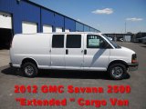 2012 Summit White GMC Savana Van 2500 Extended Cargo #63723910