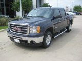 2012 Midnight Blue Metallic GMC Sierra 1500 SLE Crew Cab 4x4 #63723611