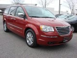 2008 Inferno Red Crystal Pearlcoat Chrysler Town & Country Limited #63723271