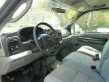 2007 Ford F250 Super Duty XL Regular Cab 4x4 Medium Flint Interior