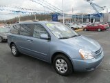 Glacier Blue Kia Sedona in 2009