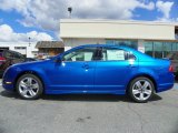 2012 Blue Flame Metallic Ford Fusion Sport #63723480
