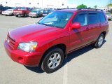 2007 Salsa Red Pearl Toyota Highlander V6 #63723735