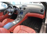2009 Mercedes-Benz SL 63 AMG Roadster Red Interior