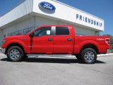 2012 Race Red Ford F150 XLT SuperCrew 4x4 #63780442