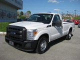 2012 Ford F250 Super Duty XL Regular Cab Front 3/4 View