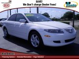 2004 Performance White Mazda MAZDA6 i Sedan #63781133