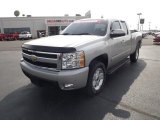 2008 Silver Birch Metallic Chevrolet Silverado 1500 LTZ Extended Cab 4x4 #63780798