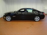 Jet Black BMW 7 Series in 2012