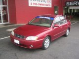2003 Pepper Red Kia Spectra Sedan #63780772