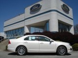 2012 White Platinum Tri-Coat Ford Fusion SEL V6 #63780363