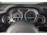 2009 Jeep Wrangler Sahara 4x4 Gauges