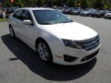 2012 White Platinum Tri-Coat Ford Fusion Sport #63780708