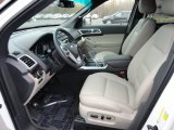 2013 Ford Explorer Limited 4WD Medium Light Stone Interior