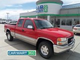 1999 Fire Red GMC Sierra 1500 SLT Extended Cab 4x4 #63780895