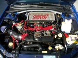 2004 Subaru Impreza WRX STi 2.5 Liter STi Turbocharged DOHC 16-Valve Flat 4 Cylinder Engine