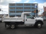 2010 Oxford White Ford F450 Super Duty Regular Cab 4x4 Chassis Dump Truck #63780543