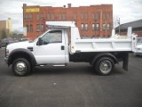 2010 Ford F450 Super Duty Regular Cab 4x4 Chassis Dump Truck Exterior