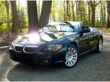 2004 Black Sapphire Metallic BMW 6 Series 645i Convertible #63848387