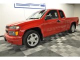 2004 Victory Red Chevrolet Colorado LS Extended Cab #63848477