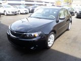 2008 Obsidian Black Pearl Subaru Impreza 2.5i Wagon #63848442