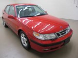 1999 Imola Red Saab 9-5 SE 2.3T Sedan #63848206