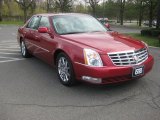Crystal Red Tintcoat Cadillac DTS in 2007