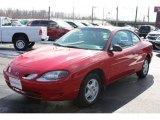 1999 Bright Red Ford Escort ZX2 Coupe #63867375