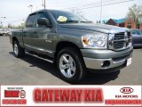 2008 Mineral Gray Metallic Dodge Ram 1500 Big Horn Edition Quad Cab 4x4 #63871705