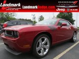 2010 Inferno Red Crystal Pearl Dodge Challenger R/T #63871249
