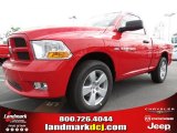 2012 Flame Red Dodge Ram 1500 Express Regular Cab #63871238