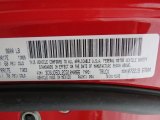 2012 Ram 2500 HD Color Code for Flame Red - Color Code: PR4