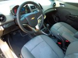 2012 Chevrolet Sonic LS Hatch Jet Black/Dark Titanium Interior