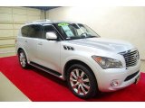 2012 Liquid Platinum Infiniti QX 56 #63913796