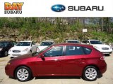 2010 Camellia Red Pearl Subaru Impreza 2.5i Wagon #63913736