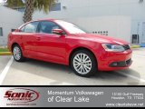 2012 Tornado Red Volkswagen Jetta SEL Sedan #63914430