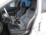 2011 Subaru Impreza WRX STi Limited STI Carbon Black Leather Interior