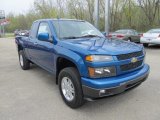 Aqua Blue Metallic Chevrolet Colorado in 2012