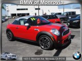 2012 Chili Red Mini Cooper S Coupe #63914072