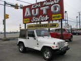 2001 Stone White Jeep Wrangler Sahara 4x4 #6379352