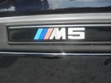 2002 BMW M5  Marks and Logos