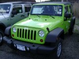 2012 Gecko Green Jeep Wrangler Unlimited Sport 4x4 #63913608