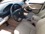 2003 BMW 3 Series 325i Wagon Beige Interior