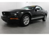 2007 Black Ford Mustang V6 Deluxe Coupe #63913543
